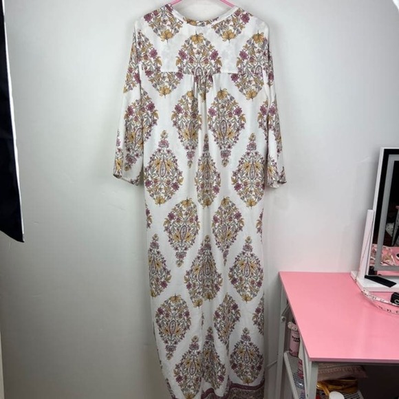 Show Me Your Mumu Karmyn Cape in Flower Shower Floor length Size medium BOHO - Picture 7 of 10
